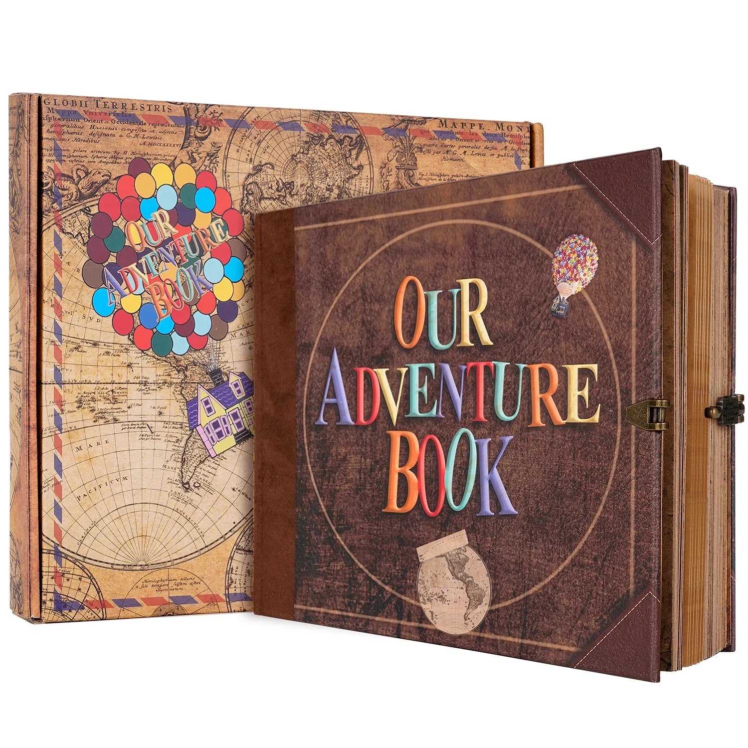 Our Adventure Book: 146 Page DIY Handmade Photo Album | Scrapbook Craft Album | Anniversary, Wedding, Mother's Day Gift